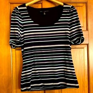 WHBM STRIPED TOP! Soft! Brand new w out tags. Never worn!